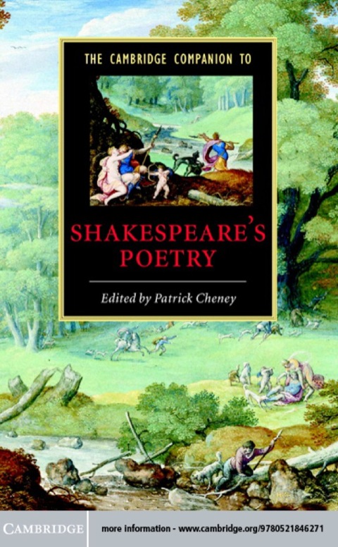 Cover image for book The Cambridge Companion to Shakespeare's Poetry
