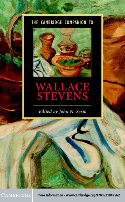 Cover image for book The Cambridge Companion to Wallace Stevens