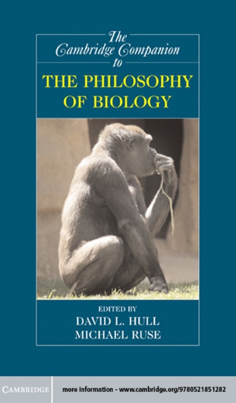 Cover image for book The Cambridge Companion to the Philosophy of Biology