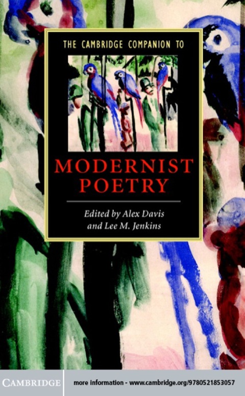 The Cambridge Companion to Modernist Poetry 