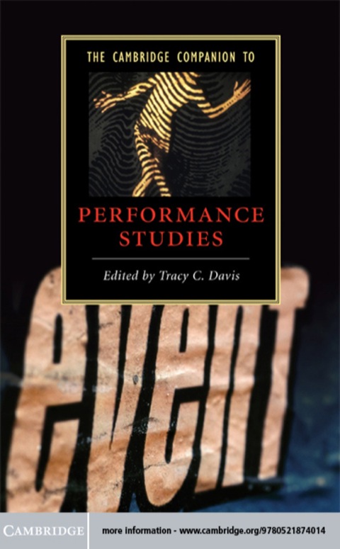 Cover image for book The Cambridge Companion to Performance Studies