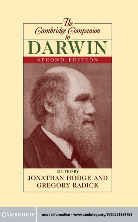 Cover image for book The Cambridge Companion to Darwin