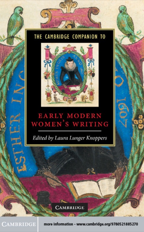 Cover image for book The Cambridge Companion to Early Modern Women's Writing