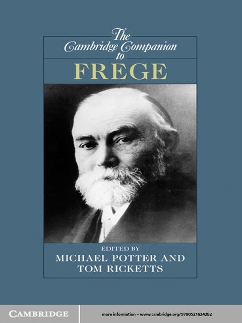Cover image for book The Cambridge Companion to Frege