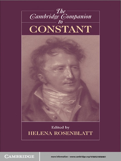Cover image for book The Cambridge Companion to Constant