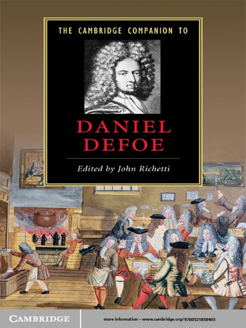 Cover image for book The Cambridge Companion to Daniel Defoe