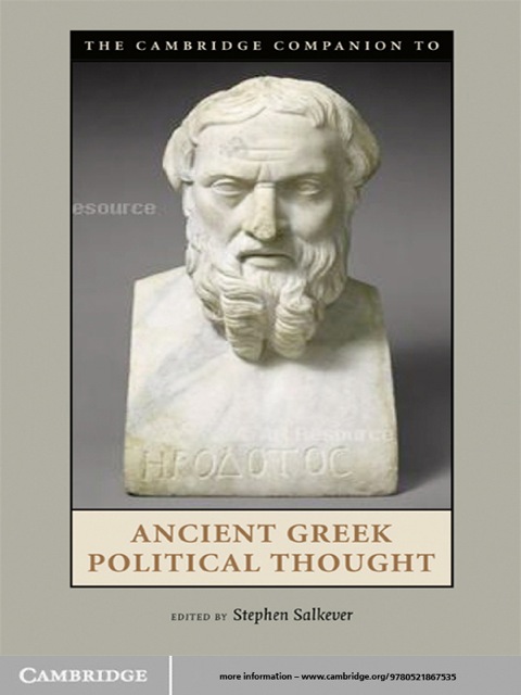 Cover image for book The Cambridge Companion to Ancient Greek Political Thought
