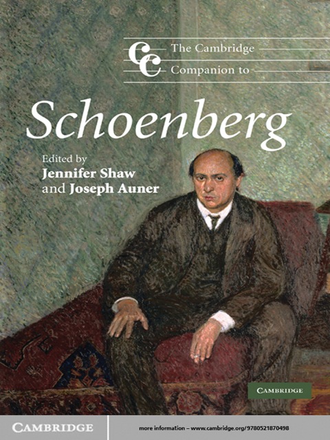 Cover image for book The Cambridge Companion to Schoenberg