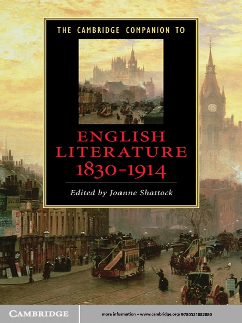 Cover image for book The Cambridge Companion to English Literature, 1830–1914