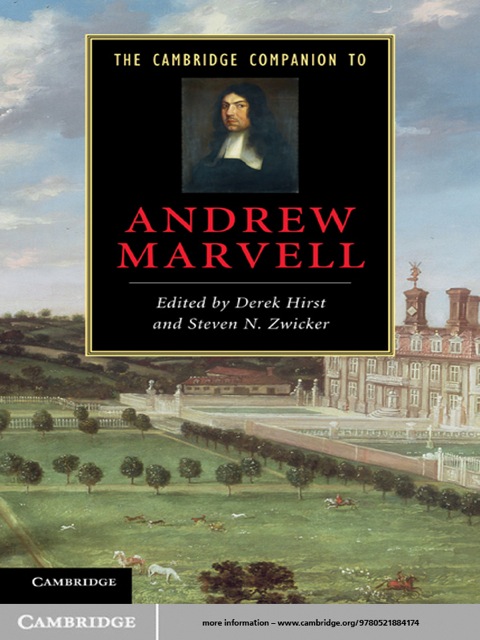 Cover image for book The Cambridge Companion to Andrew Marvell
