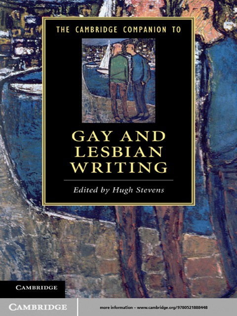 Cover image for book The Cambridge Companion to Gay and Lesbian Writing