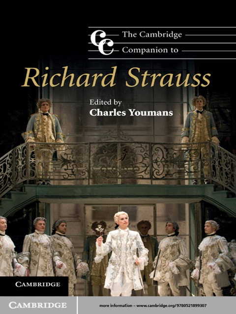 Cover image for book The Cambridge Companion to Richard Strauss