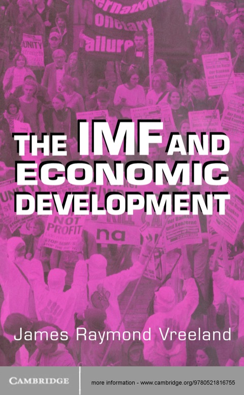 Cover image for book The IMF and Economic Development