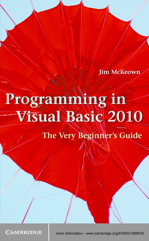 Cover image for book Programming in Visual Basic 2010