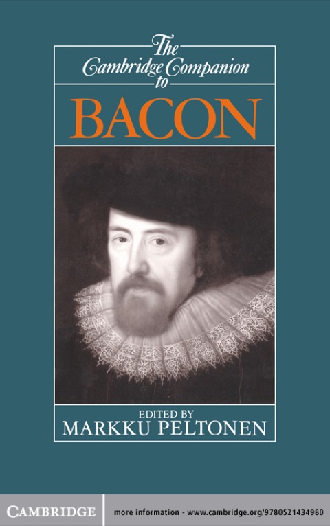 Cover image for book The Cambridge Companion to Bacon