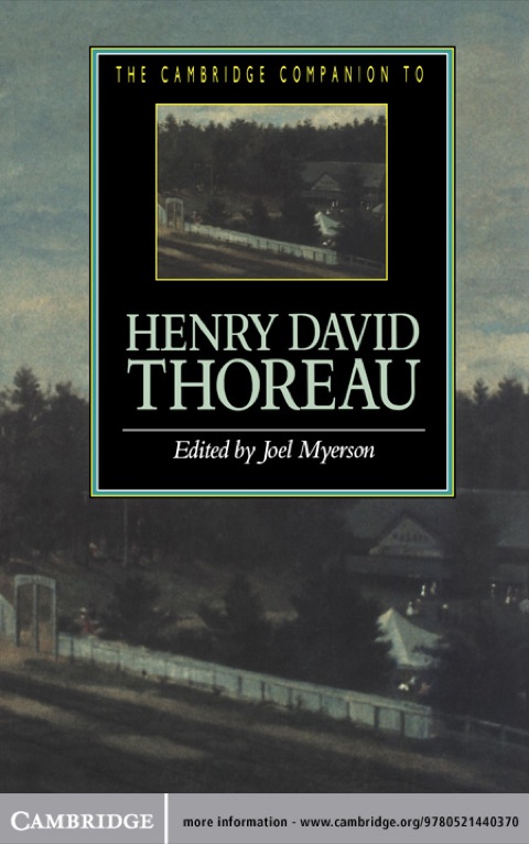 Cover image for book The Cambridge Companion to Henry David Thoreau