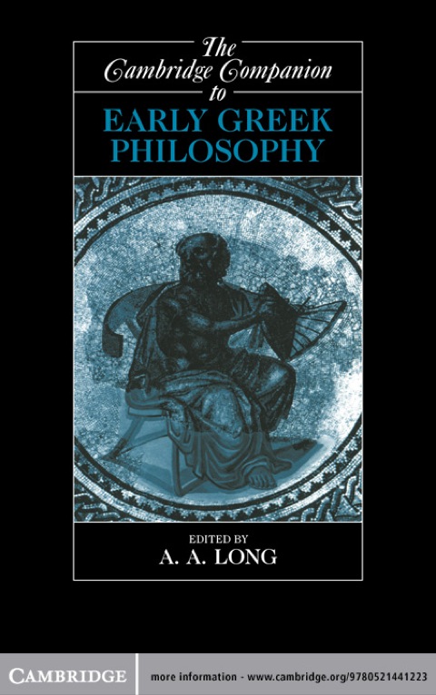 Cover image for book The Cambridge Companion to Early Greek Philosophy