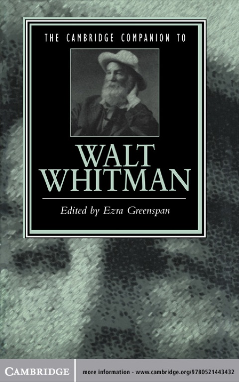 Cover image for book The Cambridge Companion to Walt Whitman