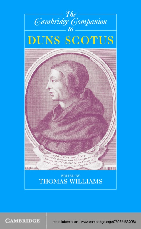 Cover image for book The Cambridge Companion to Duns Scotus