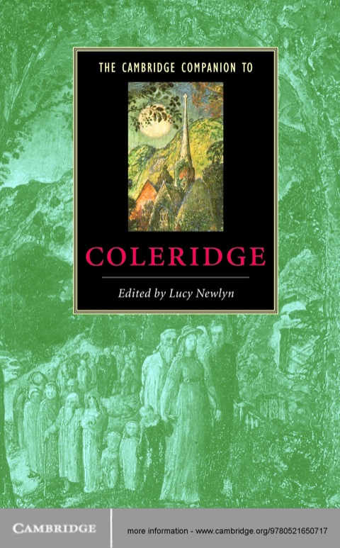 Cover image for book The Cambridge Companion to Coleridge