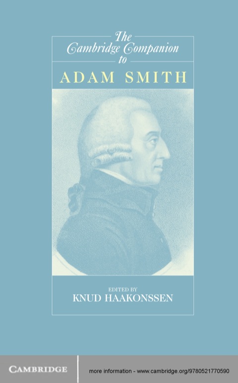 Cover image for book The Cambridge Companion to Adam Smith