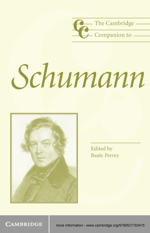 Cover image for book The Cambridge Companion to Schumann