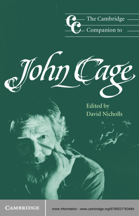 Cover image for book The Cambridge Companion to John Cage