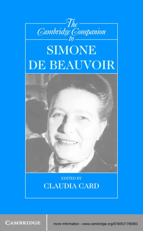 Cover image for book The Cambridge Companion to Simone de Beauvoir