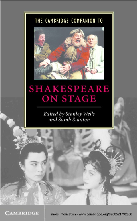 Cover image for book The Cambridge Companion to Shakespeare on Stage