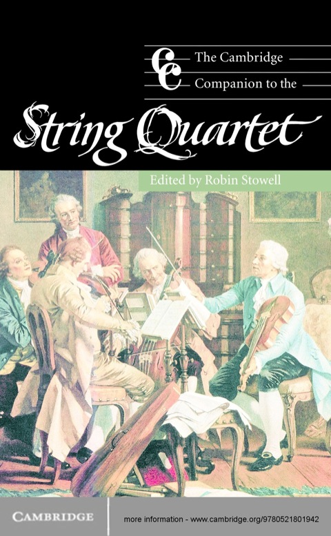 Cover image for book The Cambridge Companion to the String Quartet