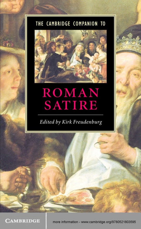 Cover image for book The Cambridge Companion to Roman Satire