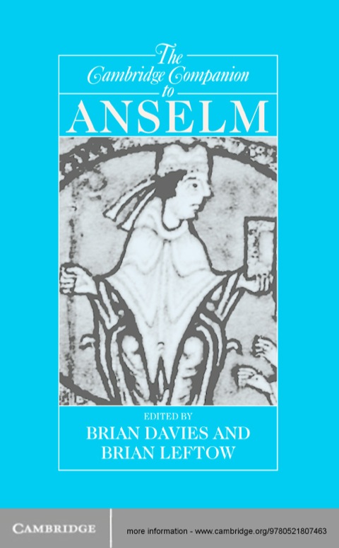 Cover image for book The Cambridge Companion to Anselm