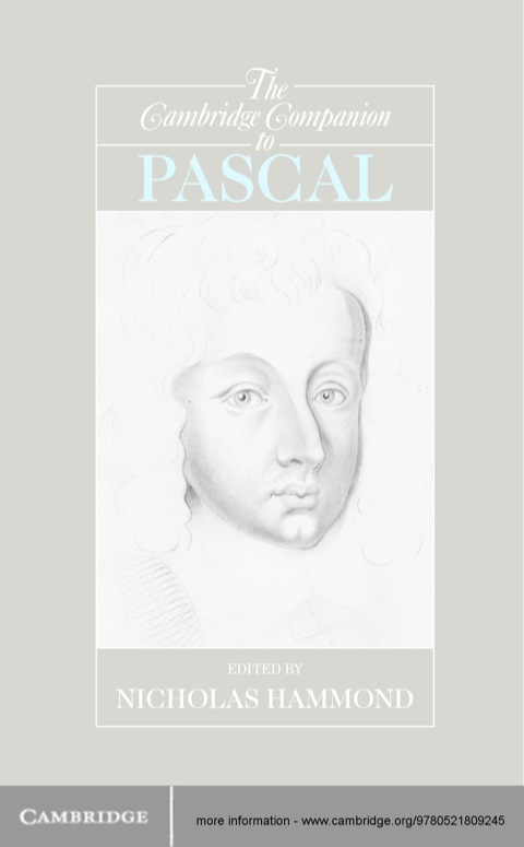 The Cambridge Companion to Pascal 