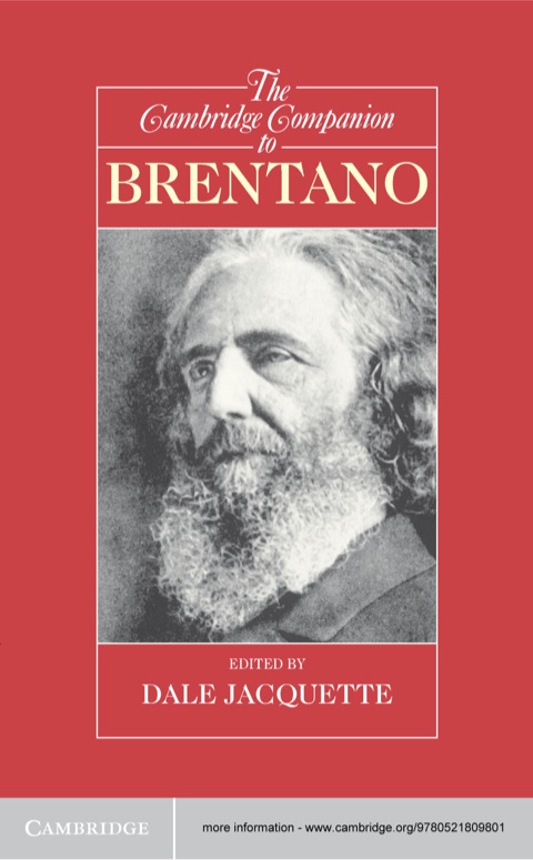 Cover image for book The Cambridge Companion to Brentano
