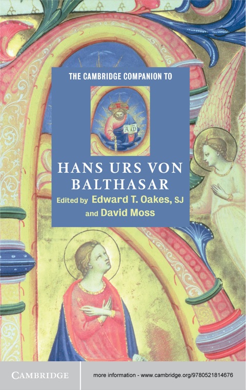 Cover image for book The Cambridge Companion to Hans Urs von Balthasar