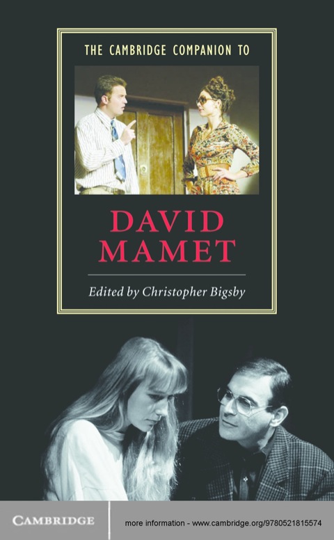 Cover image for book The Cambridge Companion to David Mamet
