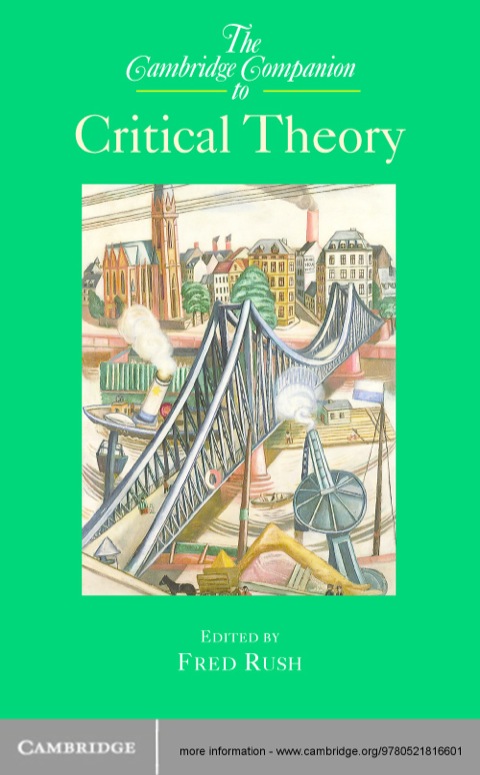 Cover image for book The Cambridge Companion to Critical Theory
