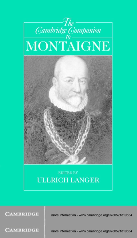 Cover image for book The Cambridge Companion to Montaigne