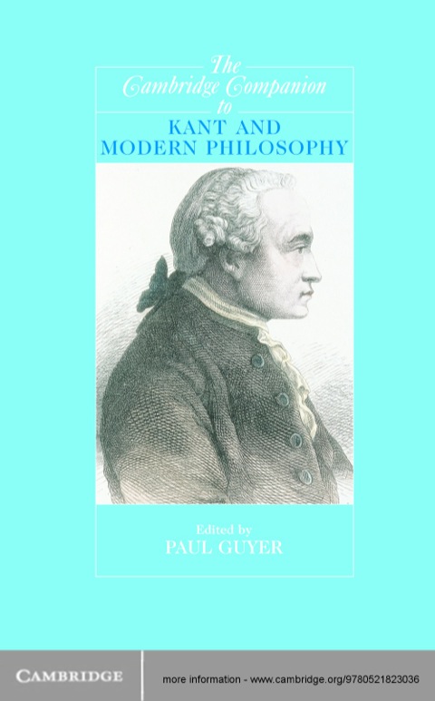 Cover image for book The Cambridge Companion to Kant and Modern Philosophy