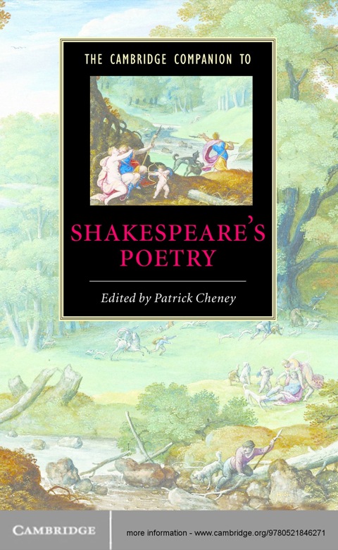 Cover image for book The Cambridge Companion to Shakespeare's Poetry