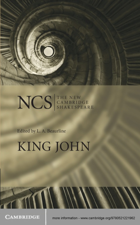 Cover image for book King John