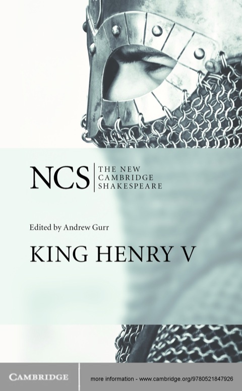 Cover image for book King Henry V