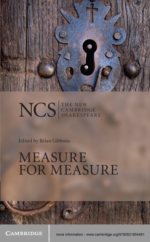 Cover image for book Measure for Measure