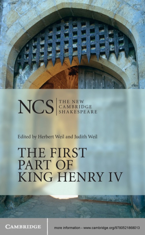 Cover image for book The First Part of King Henry IV