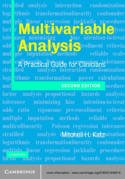 Cover image for book Multivariable Analysis