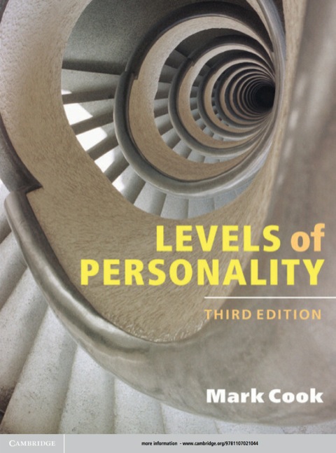 Cover image for book Levels of Personality