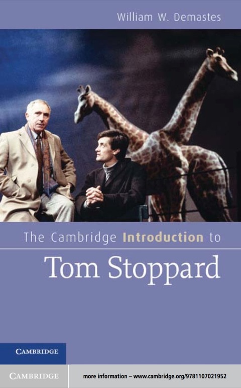 Cover image for book The Cambridge Introduction to Tom Stoppard