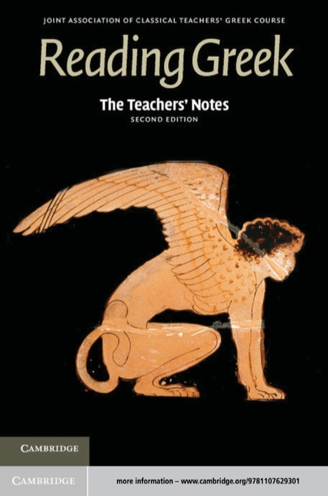 Cover image for book The Teachers' Notes to Reading Greek