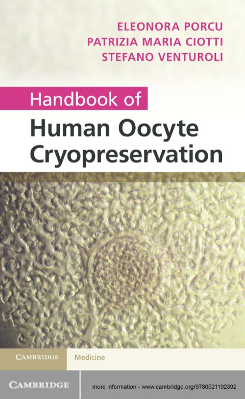 Cover image for book Handbook of Human Oocyte Cryopreservation