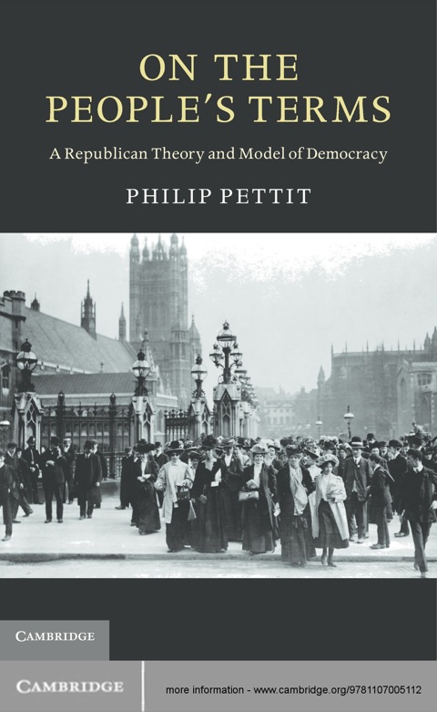 Cover image for book On the People's Terms